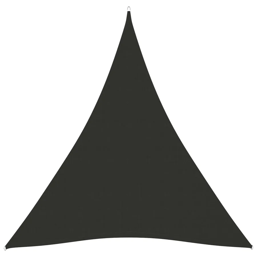 Voile de parasol tissu oxford triangulaire 4x5x5 m - 2