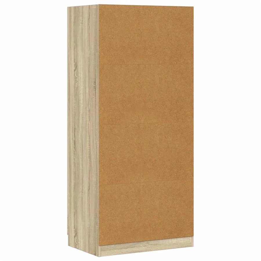 Garde-robe Chêne sonoma 80x52x180 cm Bois d’ingénierie - 7