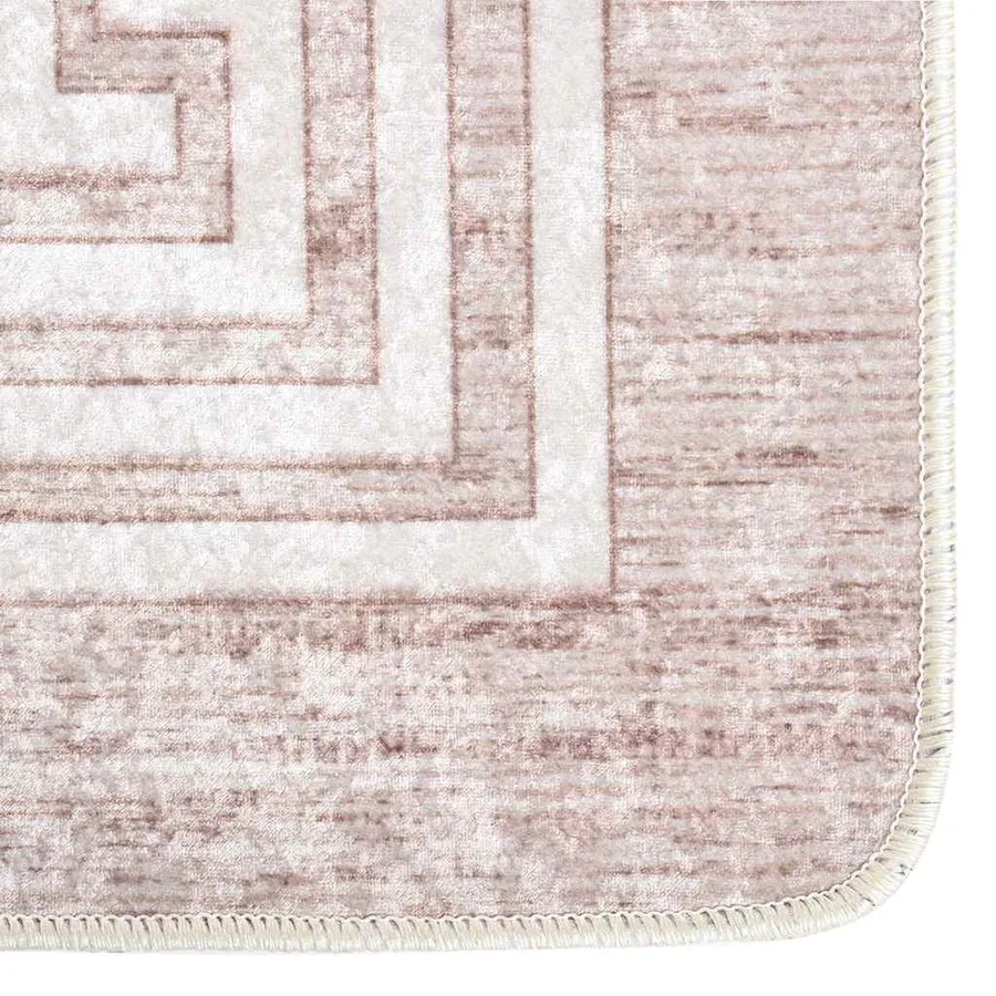 Tapis lavable 80x150 cm Beige - 5