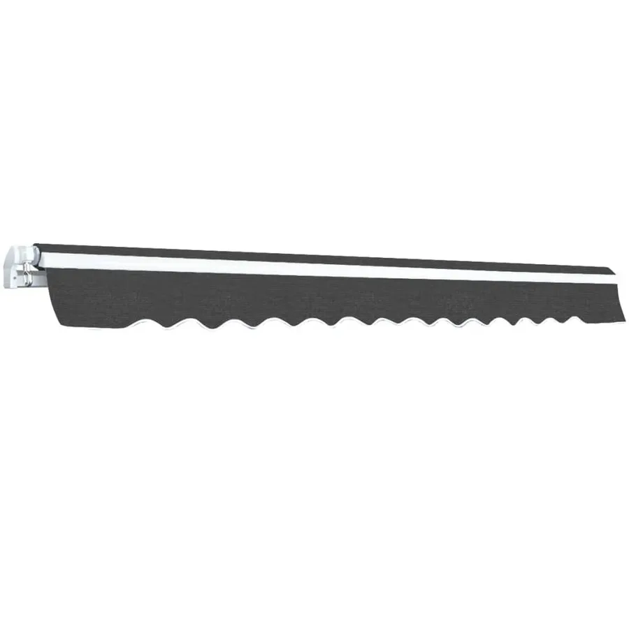 Auvent pliable manuel 400 cm Anthracite - 3