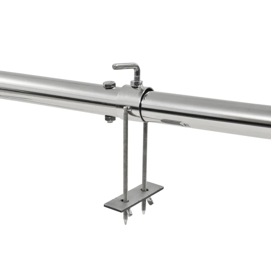 Barbecue automatique et moteur acier inoxydable 150x46,5x82,5cm - 5