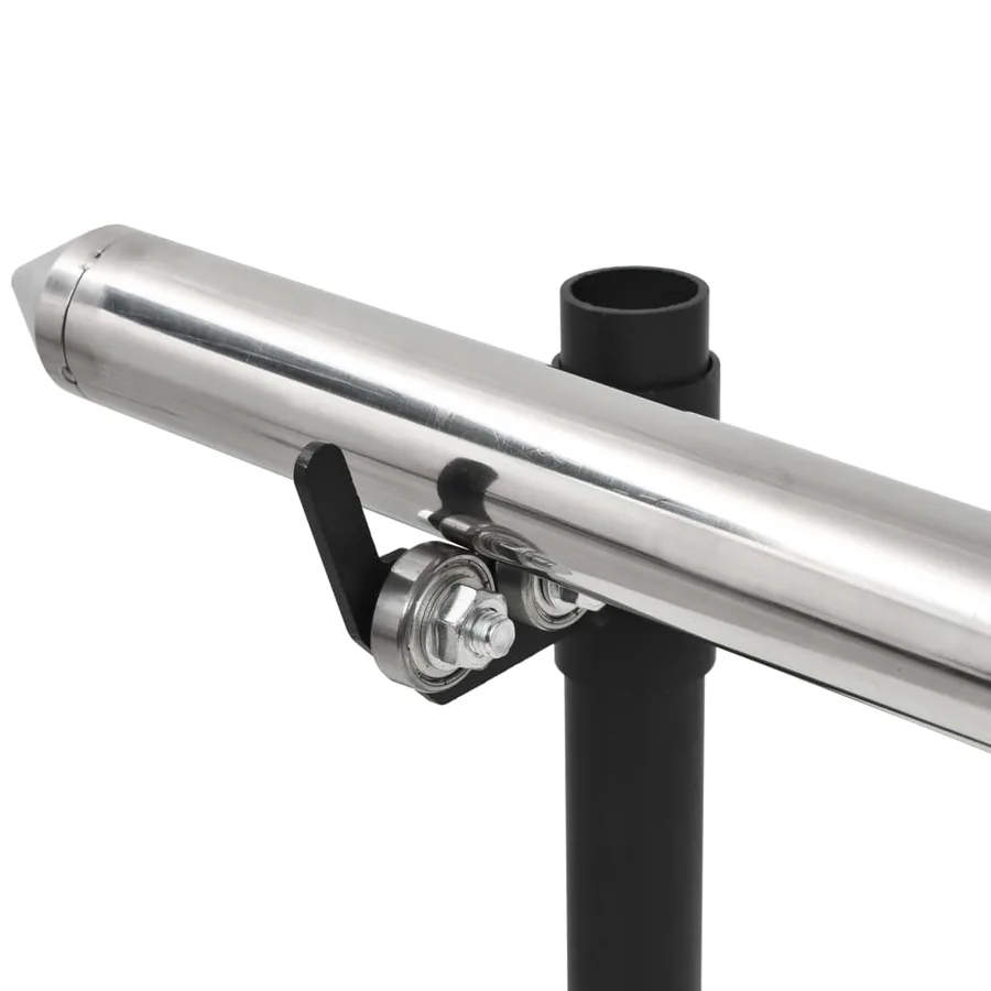 Barbecue automatique et moteur acier inoxydable 150x46,5x82,5cm - 6