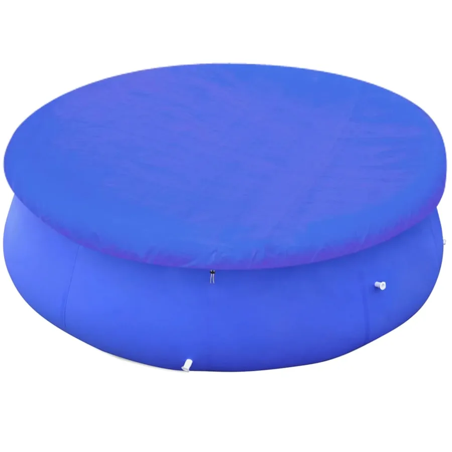 Couvertures de piscines rondes hors sol de 360-367 cm 2 pcs - 3