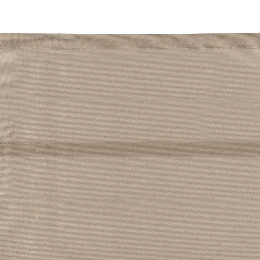 Chaise longue textilène et aluminium noir - 14