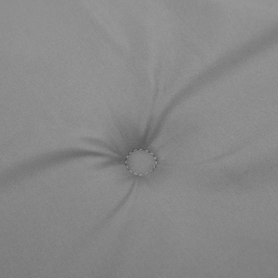 Coussins de chaise à dossier haut lot de 6 gris tissu oxford - 8