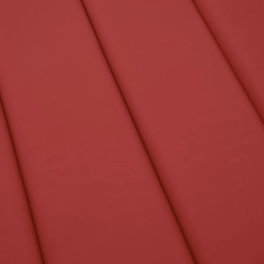 Coussin de chaise longue rouge 200x70x3 cm tissu oxford - 7