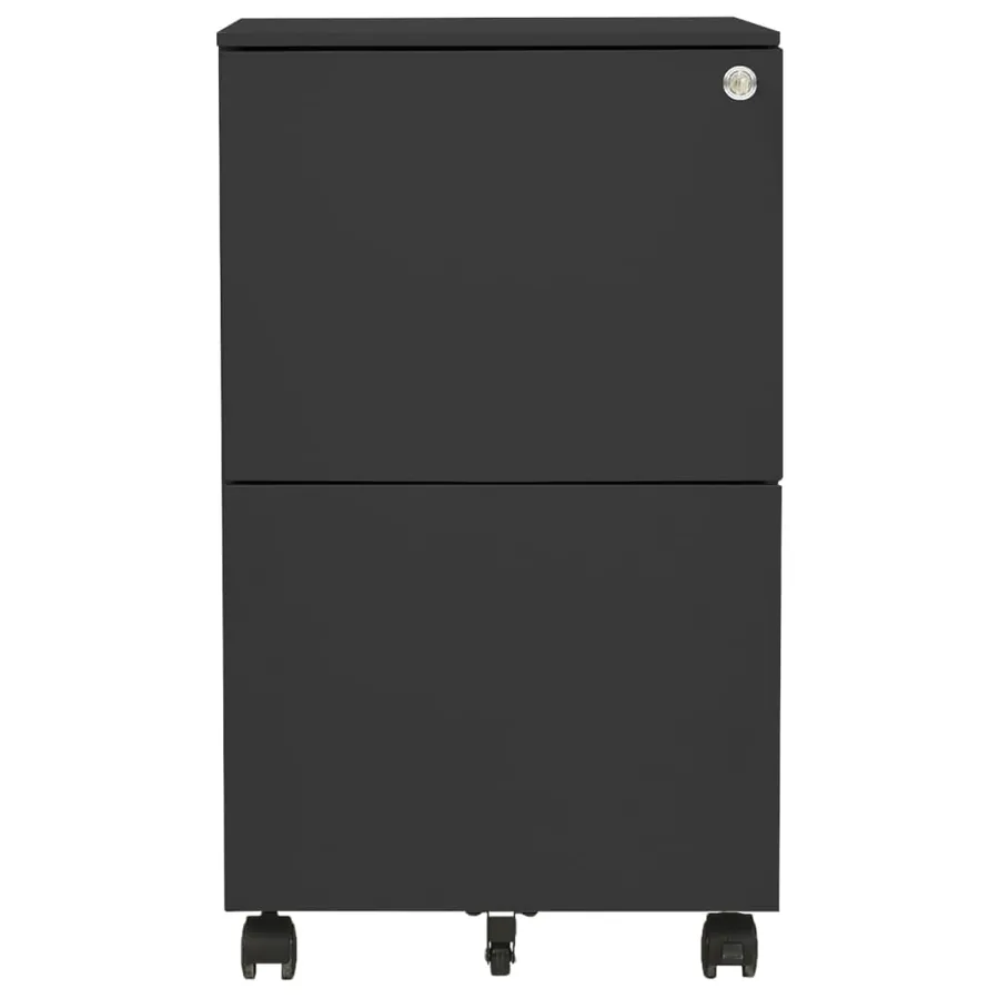Classeur mobile Anthracite 39x45x67 cm Acier - 2