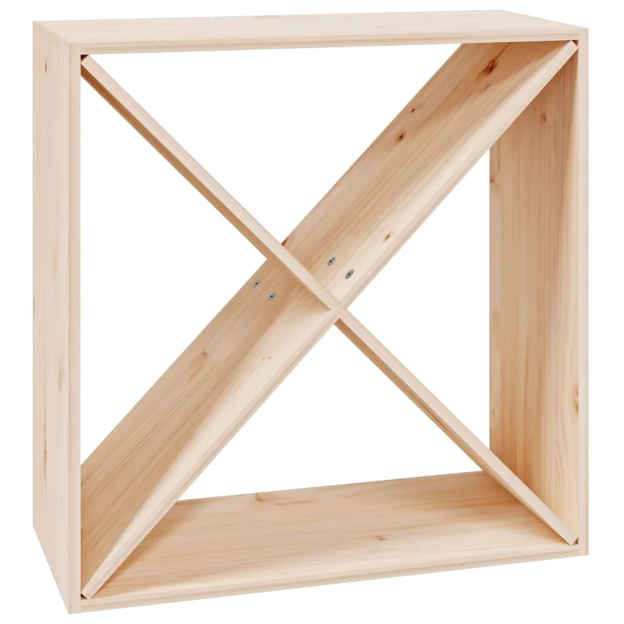 Armoire à vin 62x25x62 cm Bois de pin massif - 2