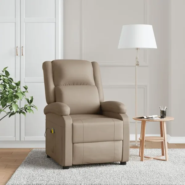 Fauteuil de massage Cappuccino Similicuir