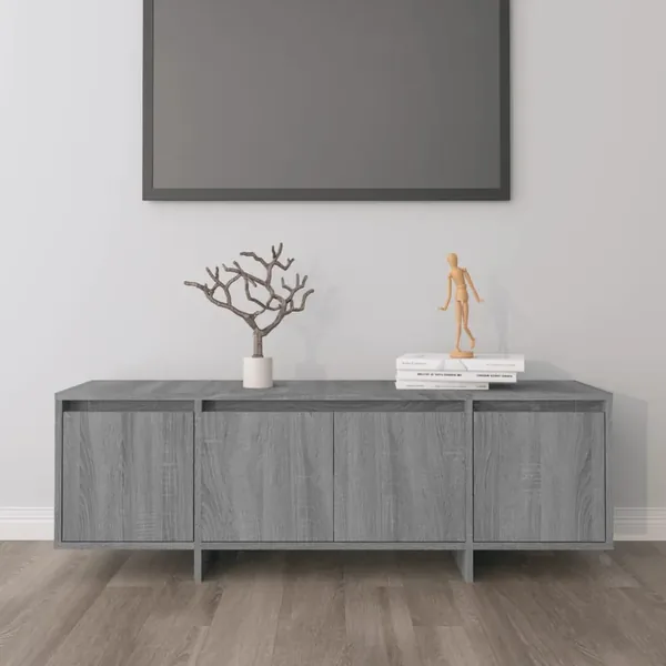 Meuble TV Sonoma gris 120x30x40,5 cm Bois d'ingénierie