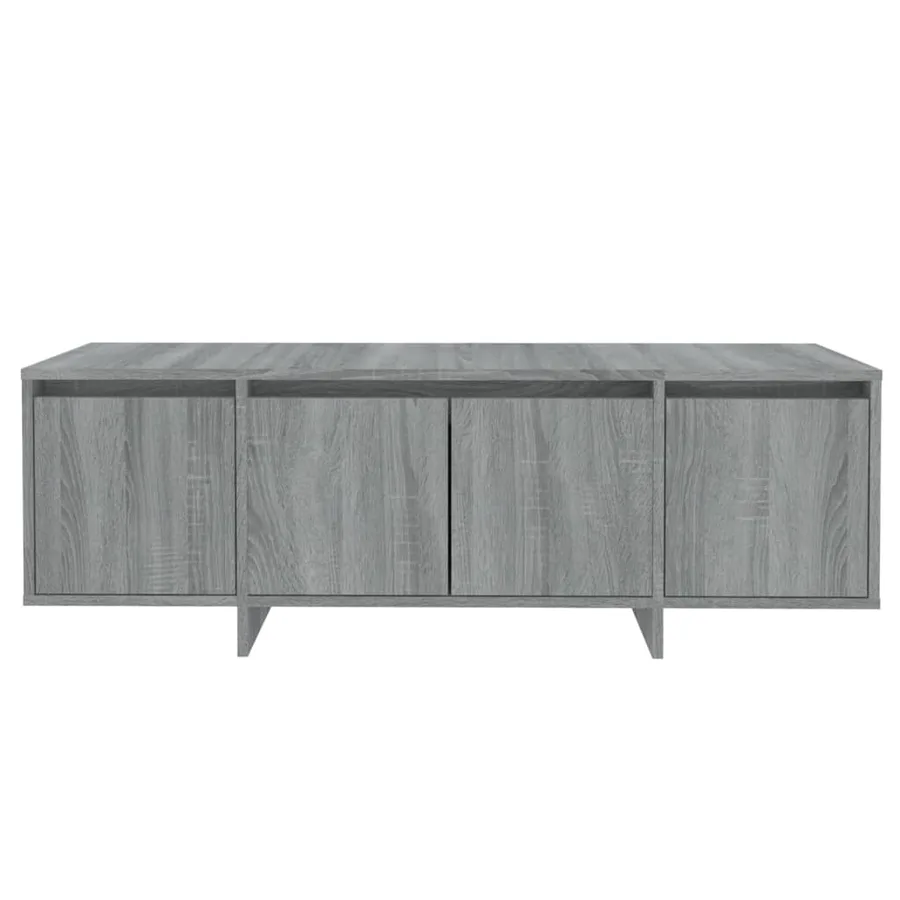 Meuble TV Sonoma gris 120x30x40,5 cm Bois d'ingénierie - 6