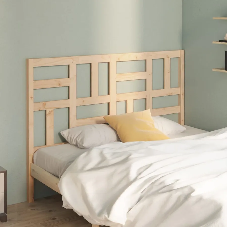 Tête de lit 146x4x104 cm Bois massif de pin - 3