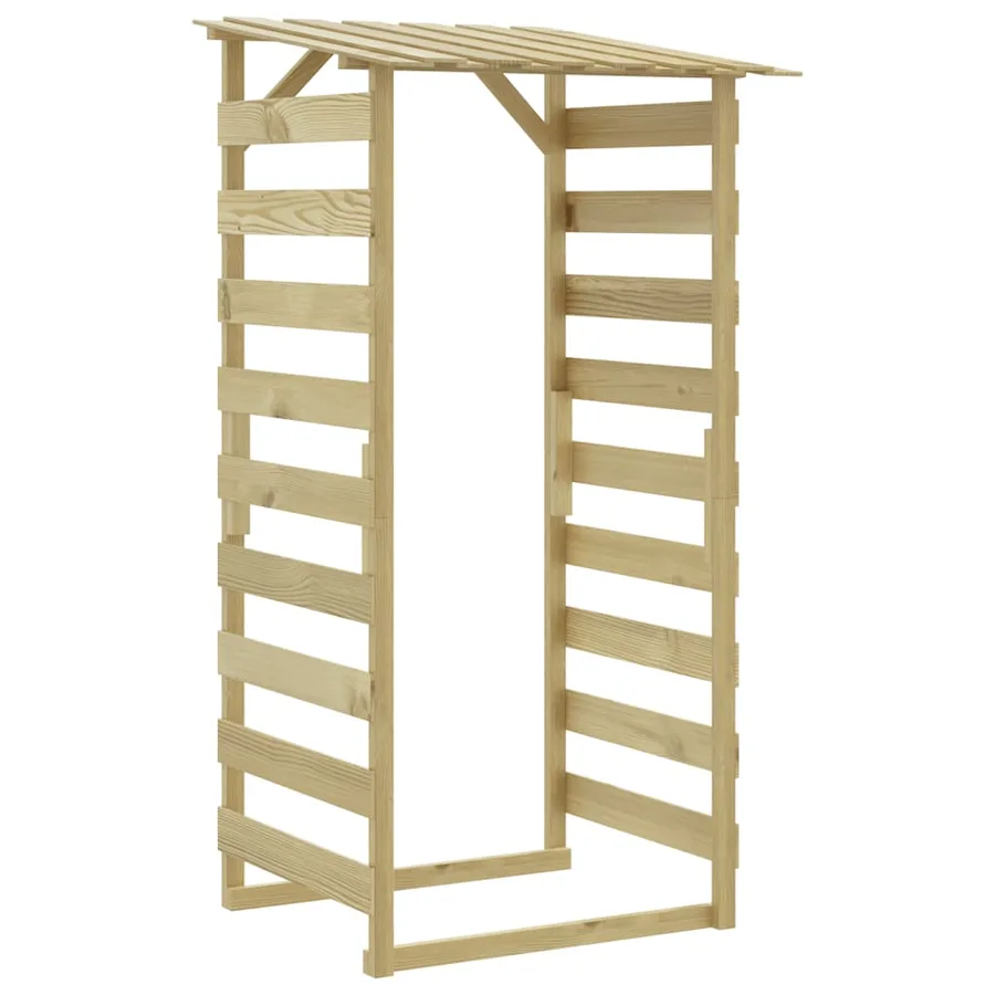 Pergola avec toit 100x90x200 cm Bois de pin imprégné - 2
