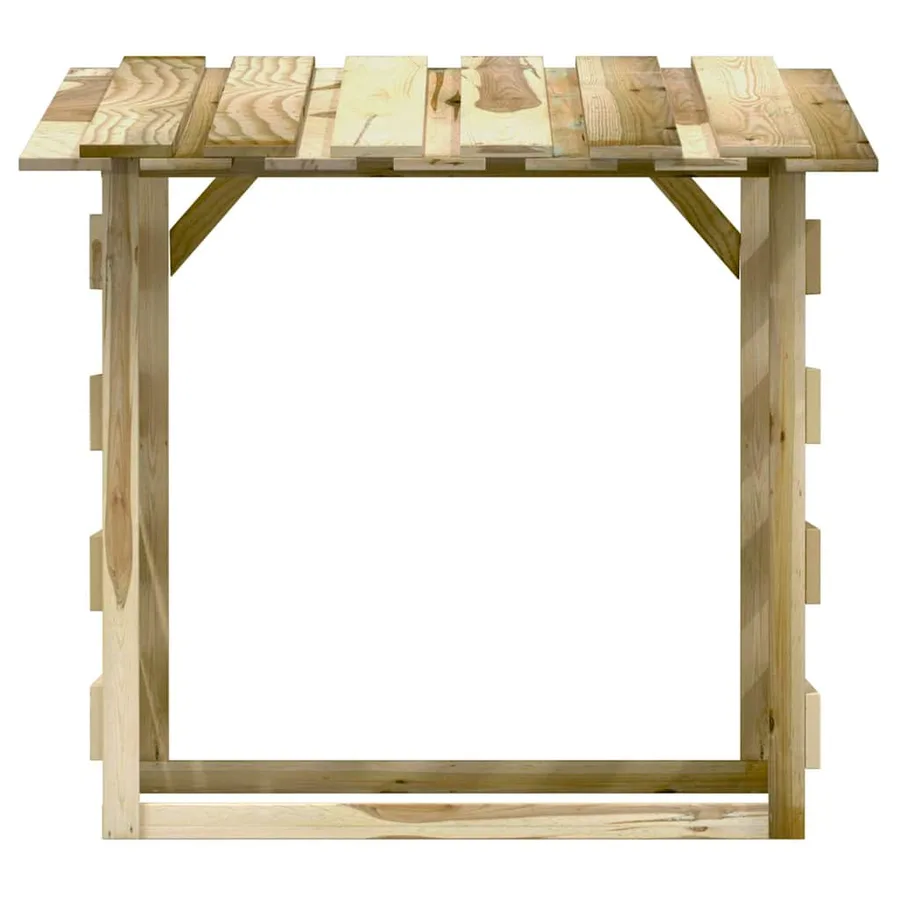 Pergolas avec toits 4 pcs 100x90x100 cm Bois de pin imprégné - 6