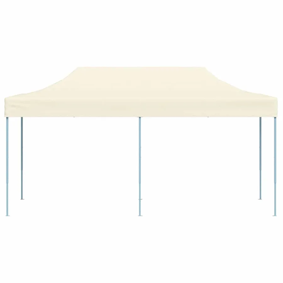 Tente pliable 3 x 6 m Blanc crème - 4
