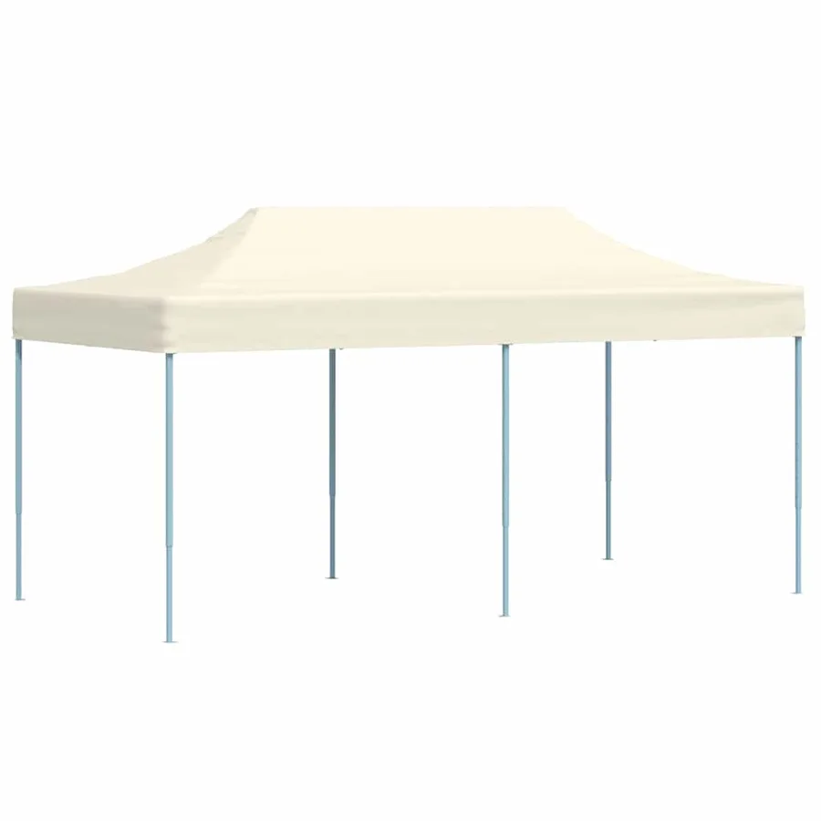 Tente pliable 3 x 6 m Blanc crème - 7