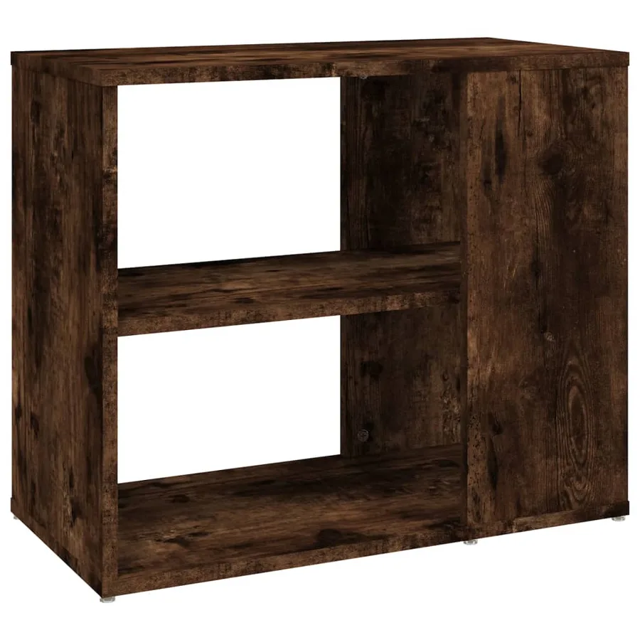 Armoire latérale Chêne fumé 60x30x50 cm Bois d'ingénierie - 2