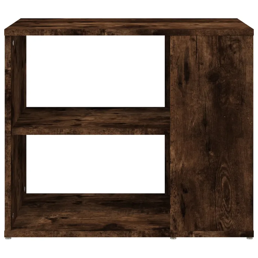 Armoire latérale Chêne fumé 60x30x50 cm Bois d'ingénierie - 3