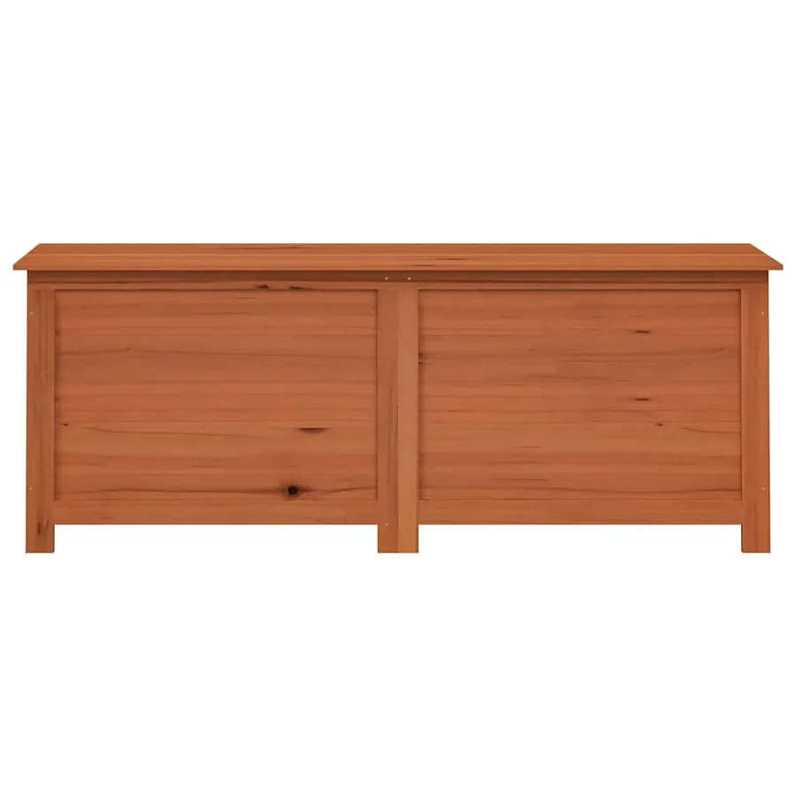 Boîte à coussins d'extérieur Marron 150x50x56 cm Sapin massif - 4