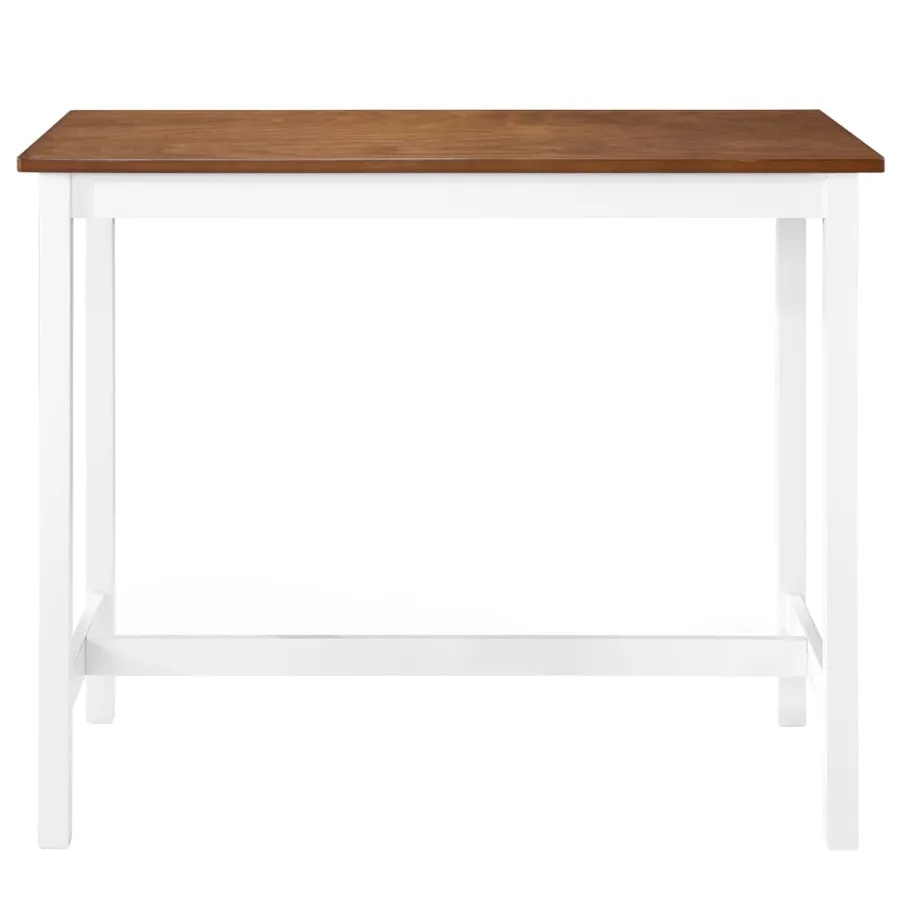 Table de bar Bois massif 108x60x91 cm - 2