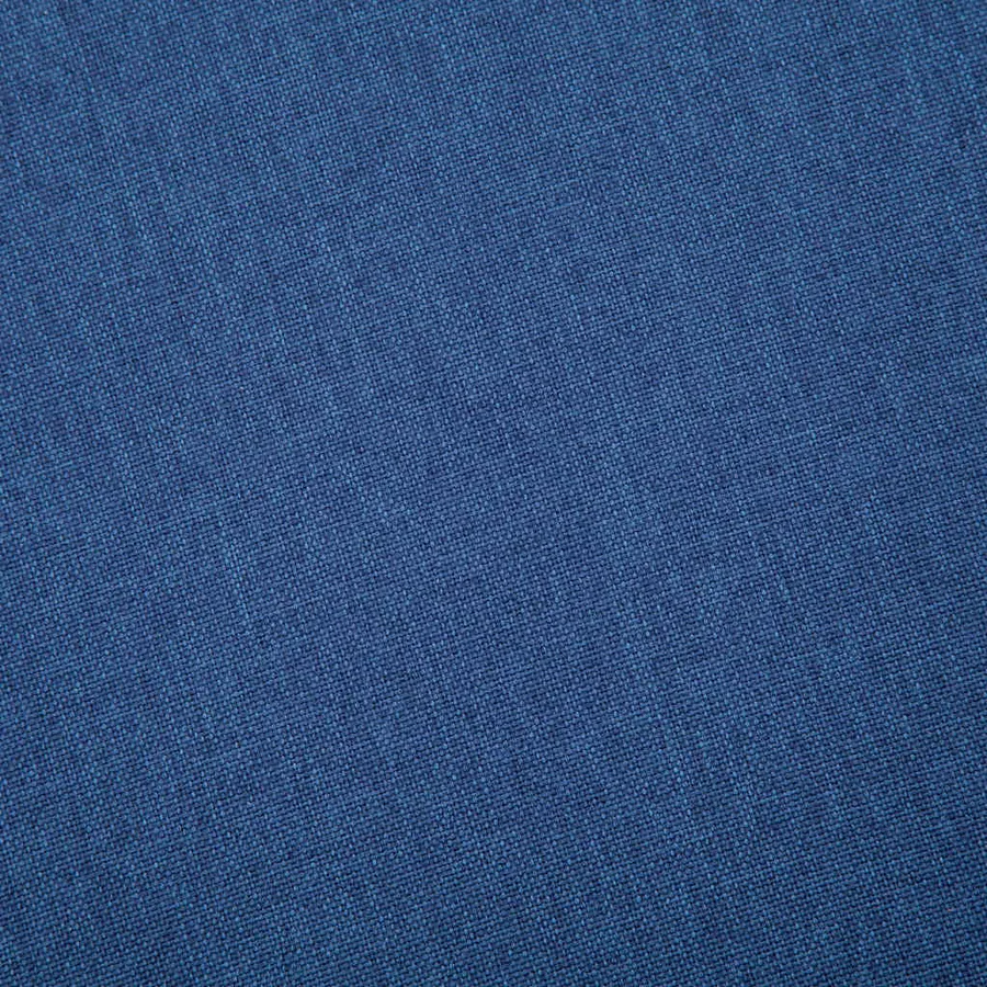 Canapé à 2 places tissu bleu - 7
