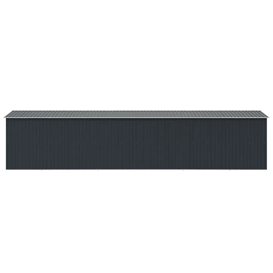 Abri de jardin Anthracite 257x779x181 cm Acier galvanisé - 6