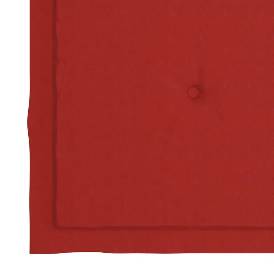 Chaises de jardin empilables avec coussins lot de 6 Teck solide - 10