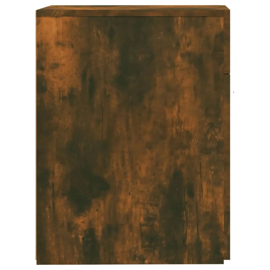 Armoire d'apothicaire Chêne fumé 20x45,5x60cm Bois d'ingénierie - 6