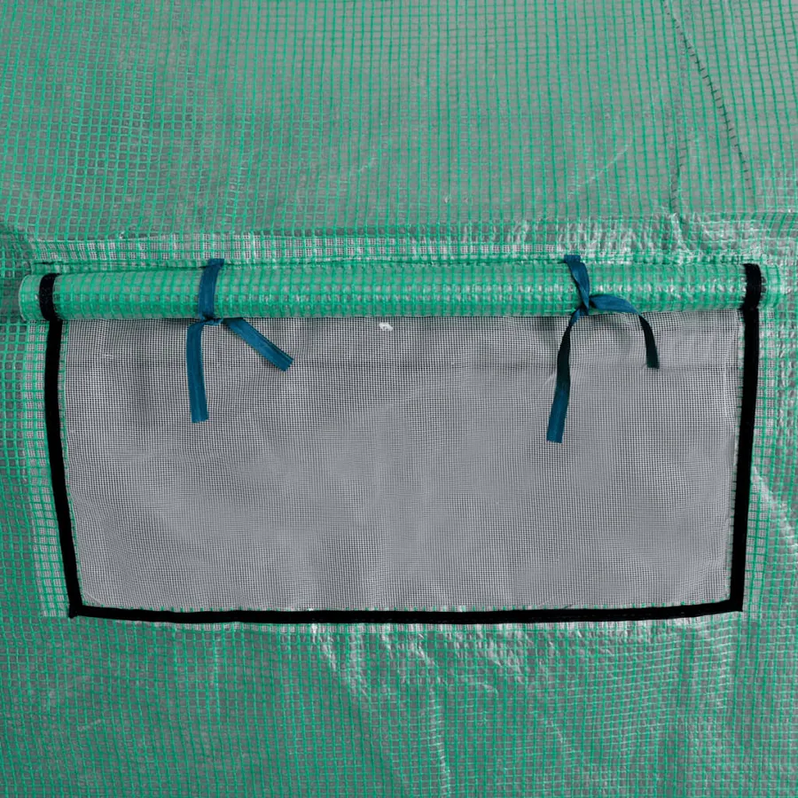 Serre portable Cadre en acier 18 m² - 4