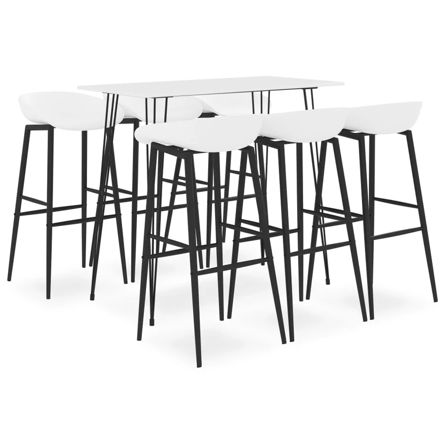 Ensemble de bar 7 pcs Blanc