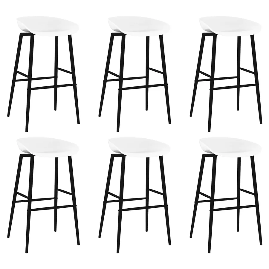 Ensemble de bar 7 pcs Blanc - 6