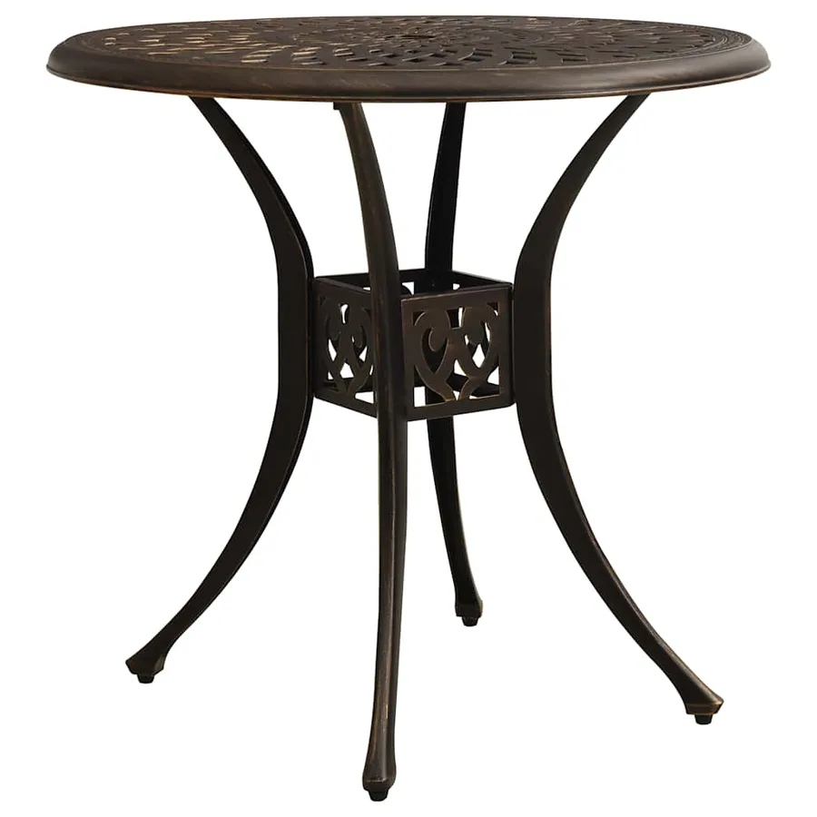 Ensemble de bistro 5 pcs Aluminium coulé Bronze - 10