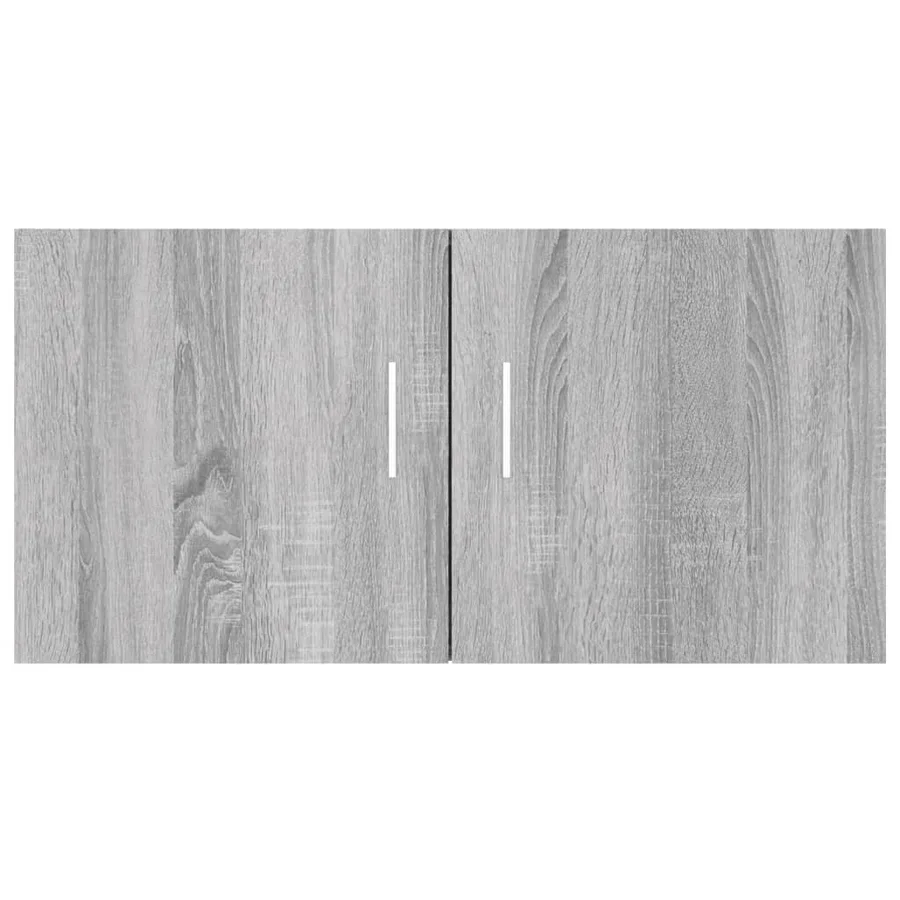 Armoire murale Sonoma gris 80x39x40 cm Bois d'ingénierie - 5