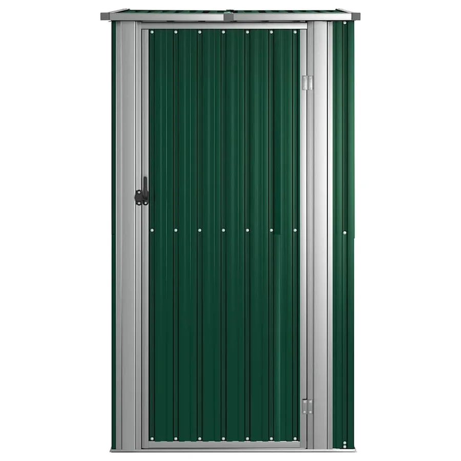 Abri de jardin vert 118,5 x 97 x 209,5 cm Acier galvanisé - 4
