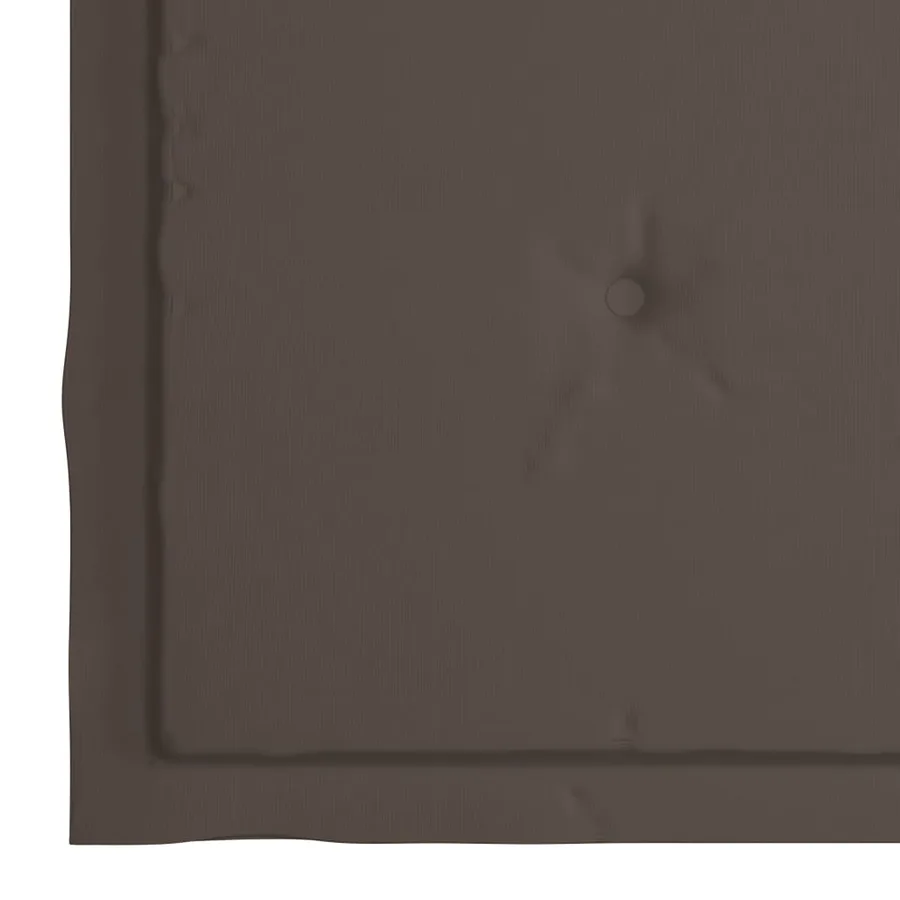 Chaises de jardin empilables avec coussins lot de 6 Teck solide - 10