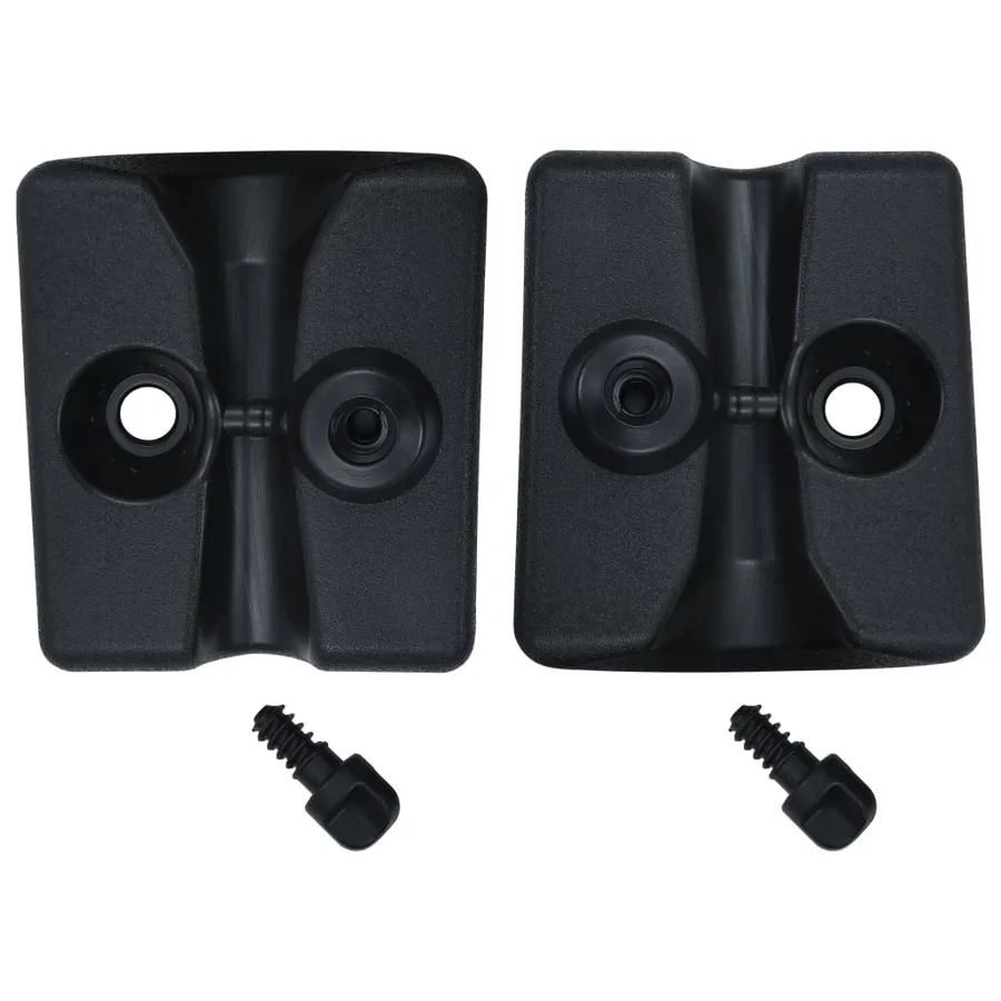 Poids de tonnelle 4 pcs PE Noir - 8