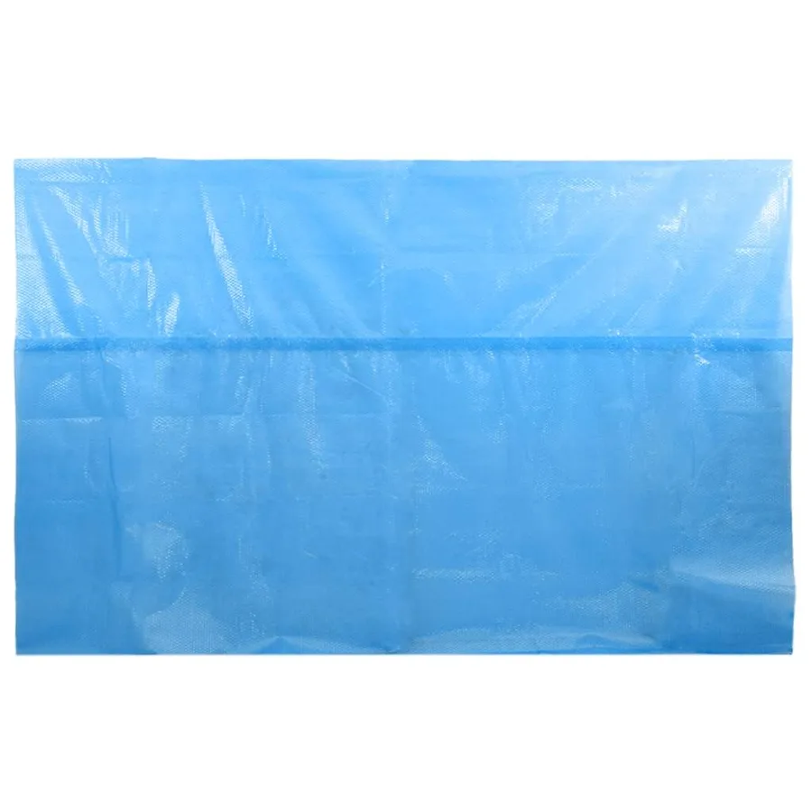 Couverture de piscine rectangulaire 800x500 cm PE Bleu - 3