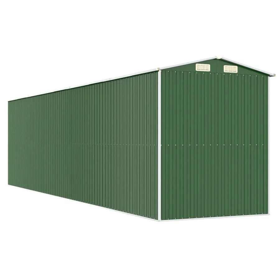 Abri de jardin Vert 192x772x223 cm Métal galvanisé - 6