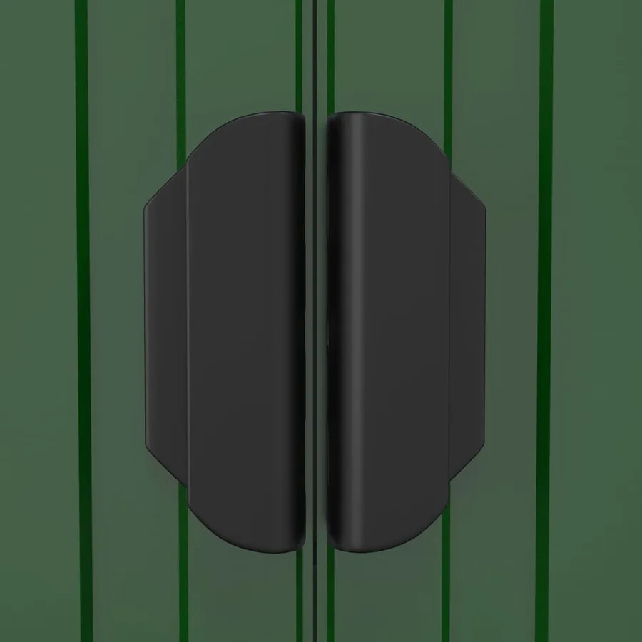 Abri de jardin Vert 192x357x223 cm Acier galvanisé - 7