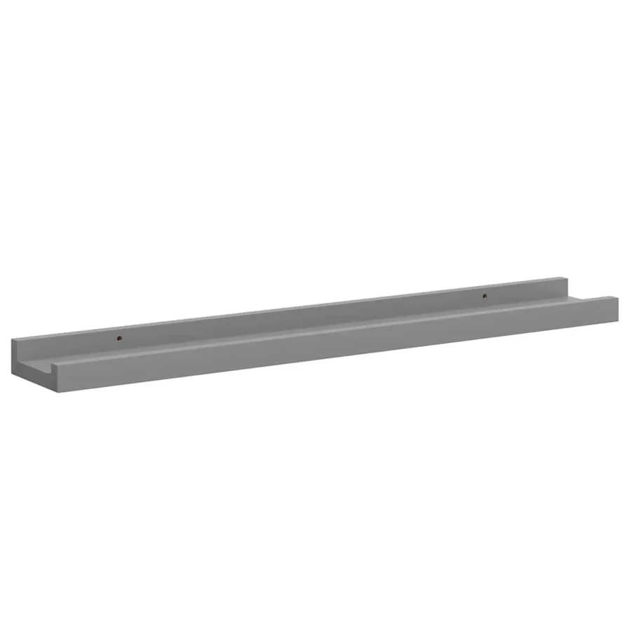 Étagères murales 4 pcs Gris 60x9x3 cm - 5
