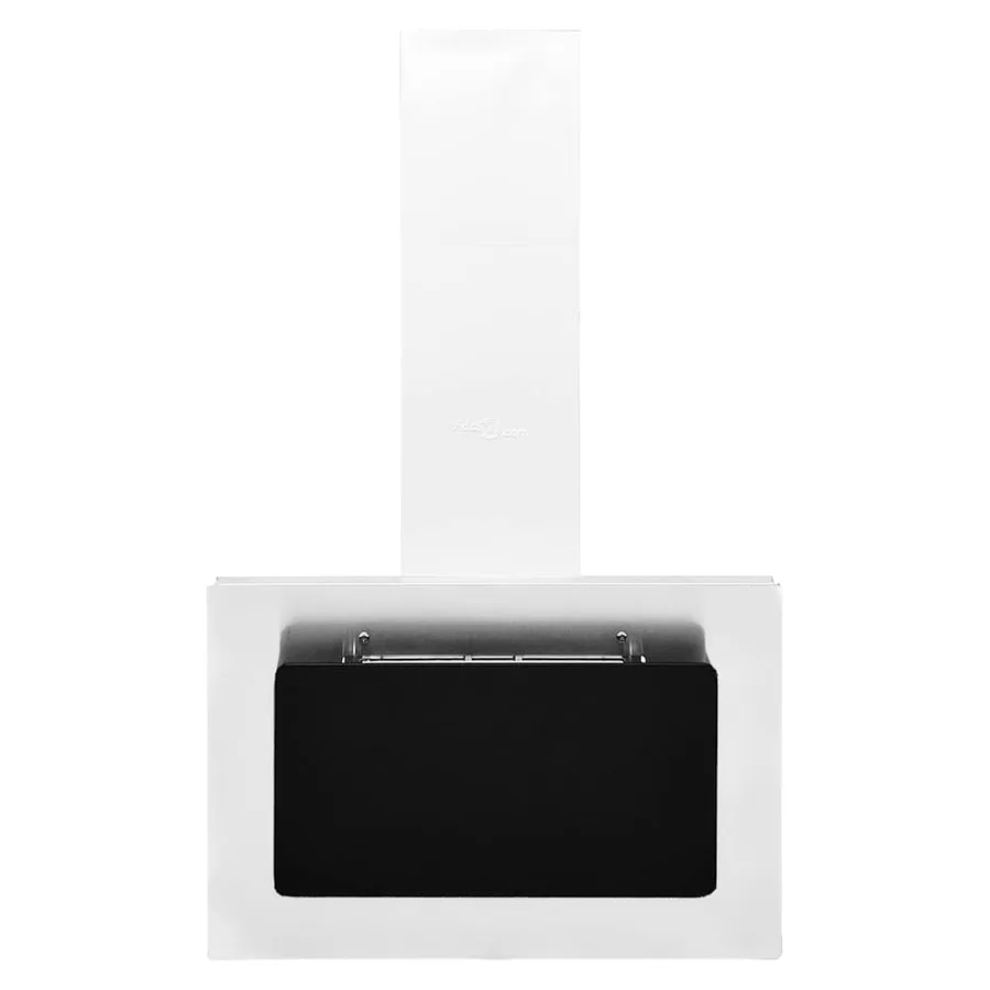 Hotte murale 60 cm Acier inoxydable et verre trempé Argenté - 3