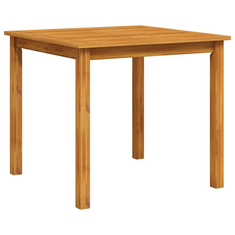 Table de jardin 85x85x74 cm Bois d'acacia massif - 2