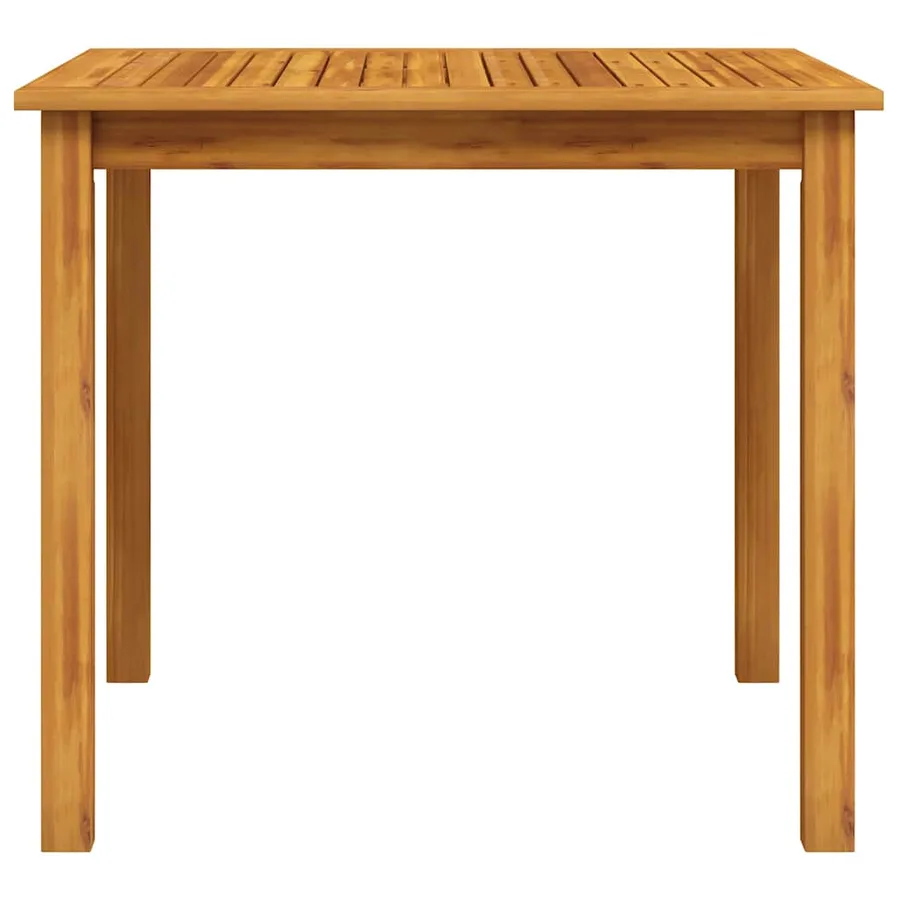 Table de jardin 85x85x74 cm Bois d'acacia massif - 5