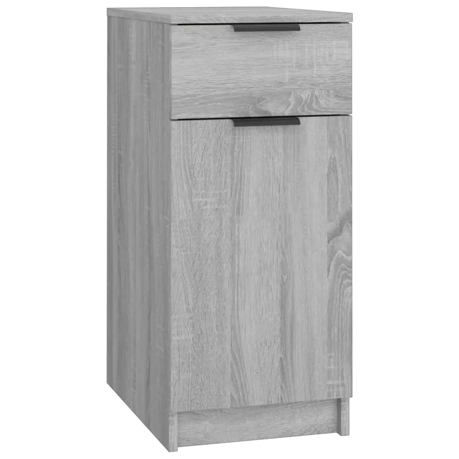 Armoire de bureau Sonoma gris 33,5x50x75 cm Bois d'ingénierie - 2