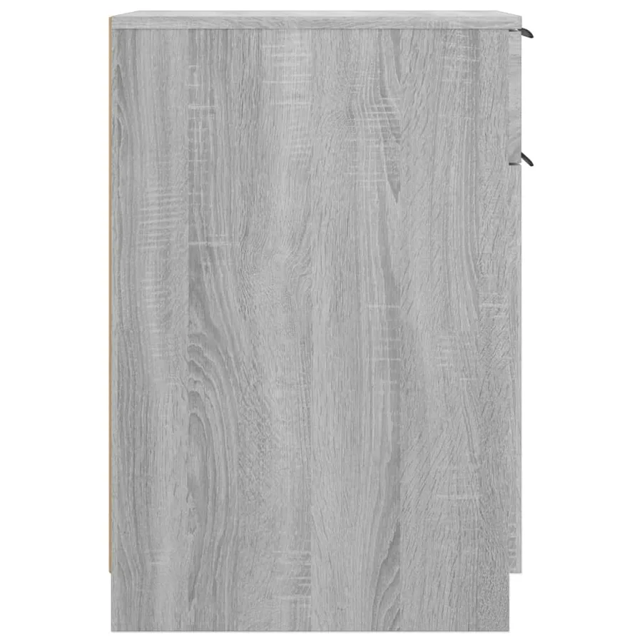 Armoire de bureau Sonoma gris 33,5x50x75 cm Bois d'ingénierie - 8