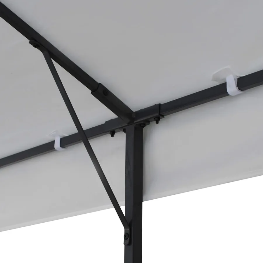 Tonnelle 3x6 m Blanc - 5