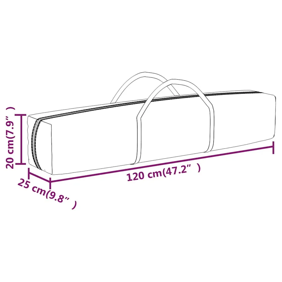 Tente de réception pliable avec parois Taupe 3x3 m - 10