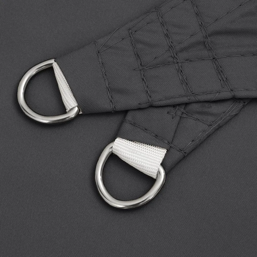 Parasol en tissu oxford carré 6x6 m anthracite - 6