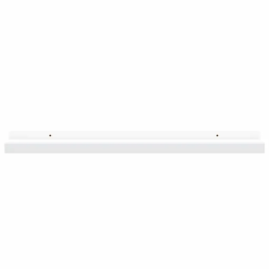 Étagères murales 4 pcs Blanc 60x9x3 cm - 5