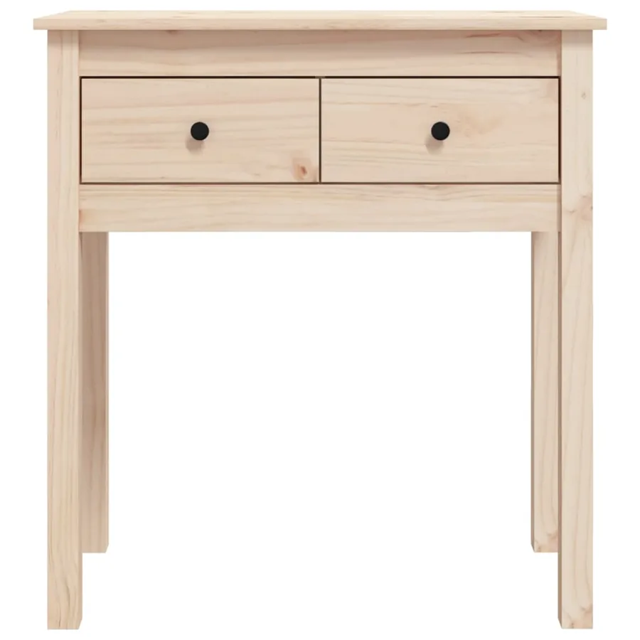 Table console 70x35x75 cm Bois massif de pin - 6